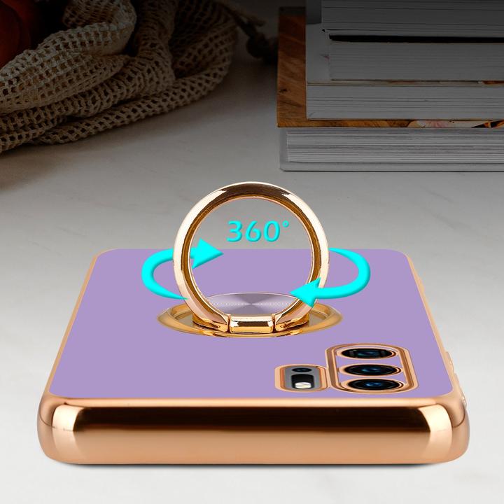 Image du produit Cadorabo Housse pour Huawei P30 PRO en TPU avec protection pour appareil photo et anneau LM089 Style (Huawei P30 Pro)