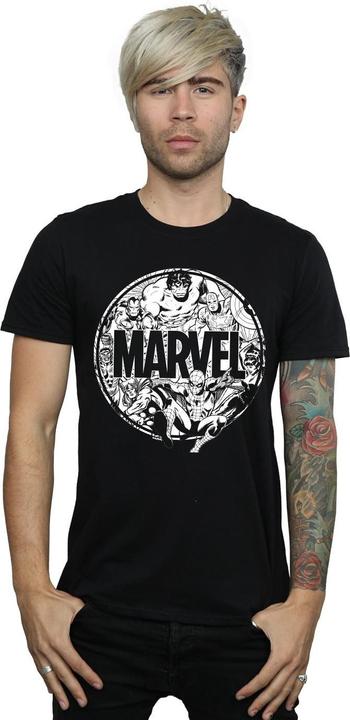 Actual product image Mens Logo Character Infill T-Shirt (5XL)