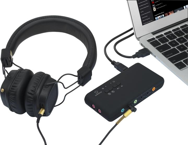 Immagine prodotto Renkforce Scheda audio esterna USB a 7.1 canali USB (USB)