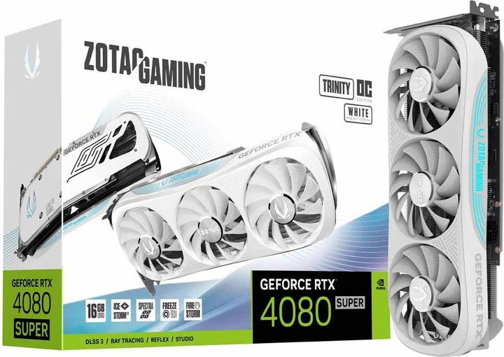 Produktbild Zotac GeForce RTX 4080 SUPER Trnty OC Whte (16 GB)