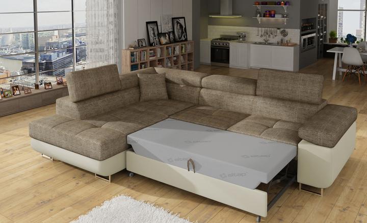 Actual product image ELTAP Anton (Corner sofa, 4-seater, Sofa bed)