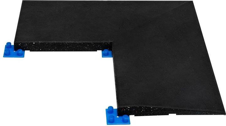 Produktbild Stockz Eckbordüre für Gummiboden "Connect Tiles Corner" 50x50cm (2 cm)