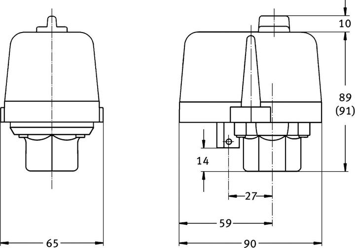 Produktbild Aircraft Druckschalter CONDOR MDR 2 / 11 bar