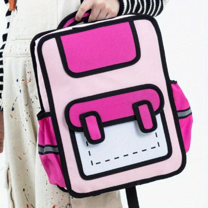 Produktbild Only-Bags.Store Neue niedliche Cartoon Anime Rucksack, einzigartige Schulranzen für Studenten