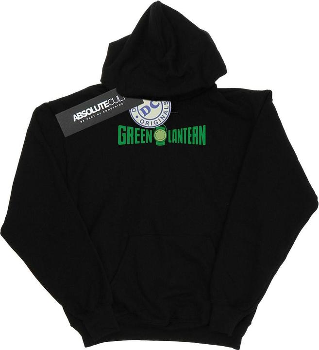 Immagine prodotto Green Lantern Text Logo Felpa con Cappuccio Uomo (S)