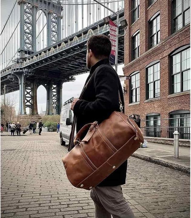 Produktbild Only-Bags.Store Weekender-Tasche, Duffle Bag aus Leder