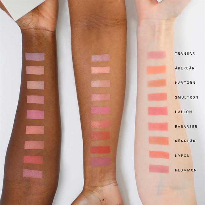 Actual product image IDUN Minerals Rouge/Blusher Smultron peach pink (011 Smultron peach pink)