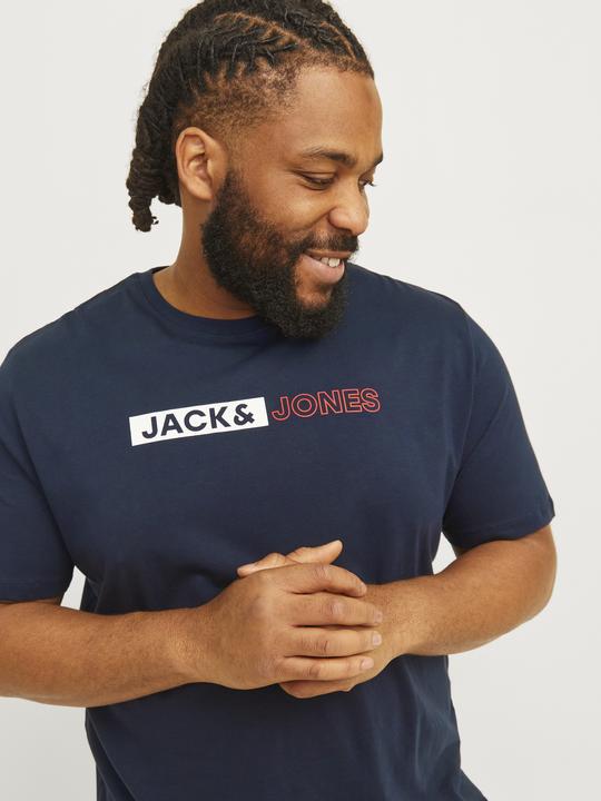 Produktbild Jack & Jones Jjecorp Logo Tee Play Ss O-N Noos Pls (7XL)