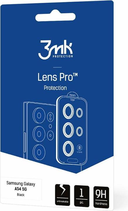 Immagine prodotto 3MK Lens Protection Pro Sam A54 5G A546 Ochrona na obiektyw aparatu z ramką montażową 1szt (1 Pezzo/i, Samsung Galaxy A54 5G)