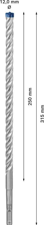 Productafbeelding Bosch Professional Zubehör Hamerboor (12 millimeter)