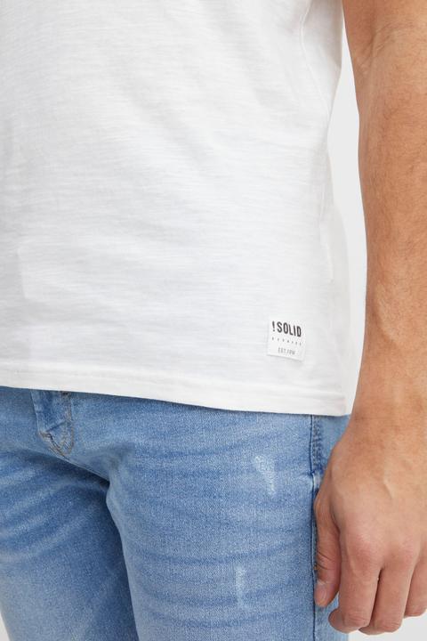 Immagine prodotto Solid Florian T-Shirt Con Disegno Maglietta A Manica Corta Da Uomo Con Girocollo In Cotone 100% (M)