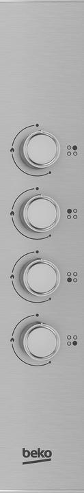 Produktbild Beko HIBG64120SX Kochfeld Edelstahl Integriert Gaskochfeld 4 Zone(n)