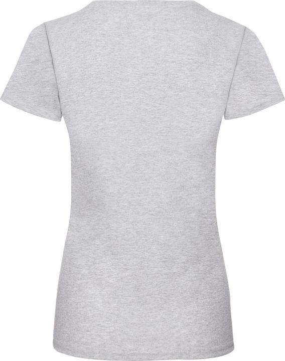 Actual product image Fruit of the Loom Womens/Ladies Valueweight Heather Lady Fit T-Shirt (36 D)