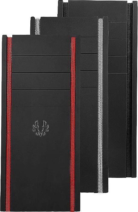 Produktbild BitFenix Black Mesh-Stripes für Shinobi Midi-Tower