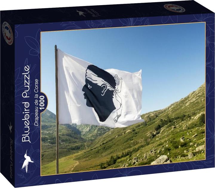 Produktbild Bluebird Puzzle 1000 pieces Drapeau de la Corse (1000 Teile)