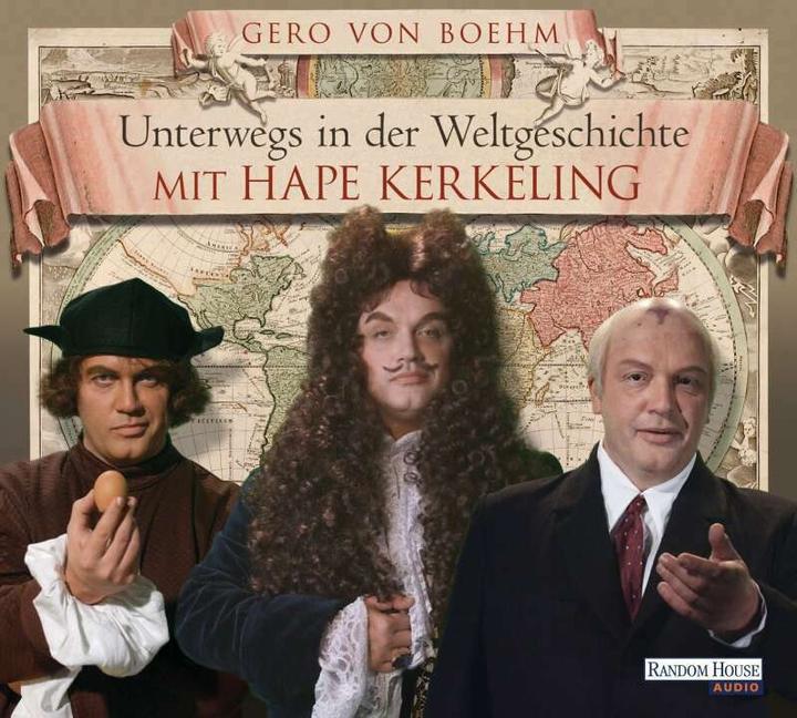 Actual product image On the road in world history with (Hape Kerkeling, Gero von Boehm, German)