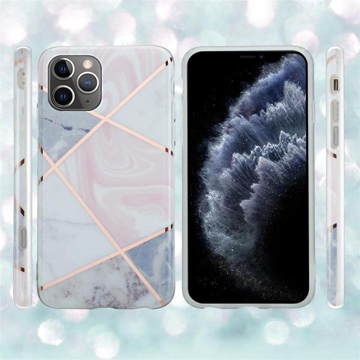 Image du produit Cadorabo Couverture IMD TPU Marbre coloré (Apple iPhone 11 Pro Max)