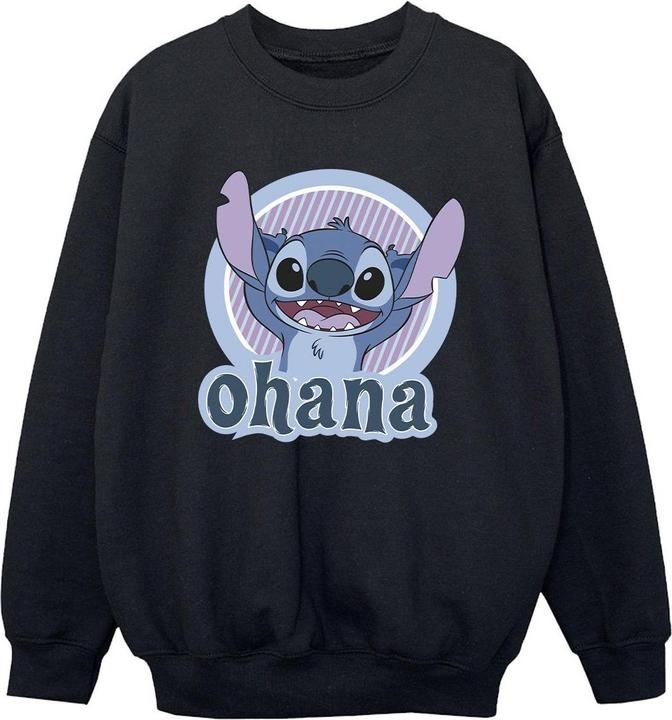 Produktbild Disney Lilo And Stitch Ohana Circle Sweatshirt Jungen (152, 158)