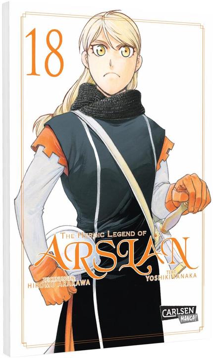 Produktbild The Heroic Legend of Arslan 18 (Deutsch, Yoshiki Tanaka, Hiromu Arakawa, 2024)
