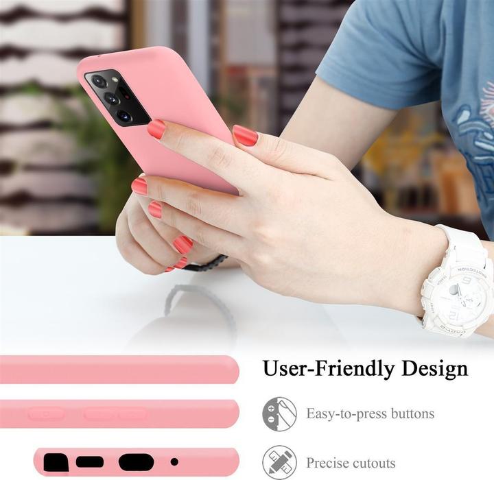 Produktbild Cadorabo TPU Liquid Silicone Case Cover (Samsung Galaxy Note 20 Ultra)