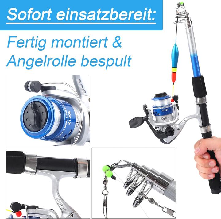 Actual product image Q-Tac Fishing set for children (Telescope, Fishing set)
