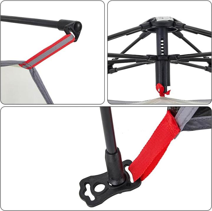 Image du produit VidaXL Tente de plage 2 personnes Quick Release étanche à l'eau (Tente de plage, 2.10 kg, 2 personnes)