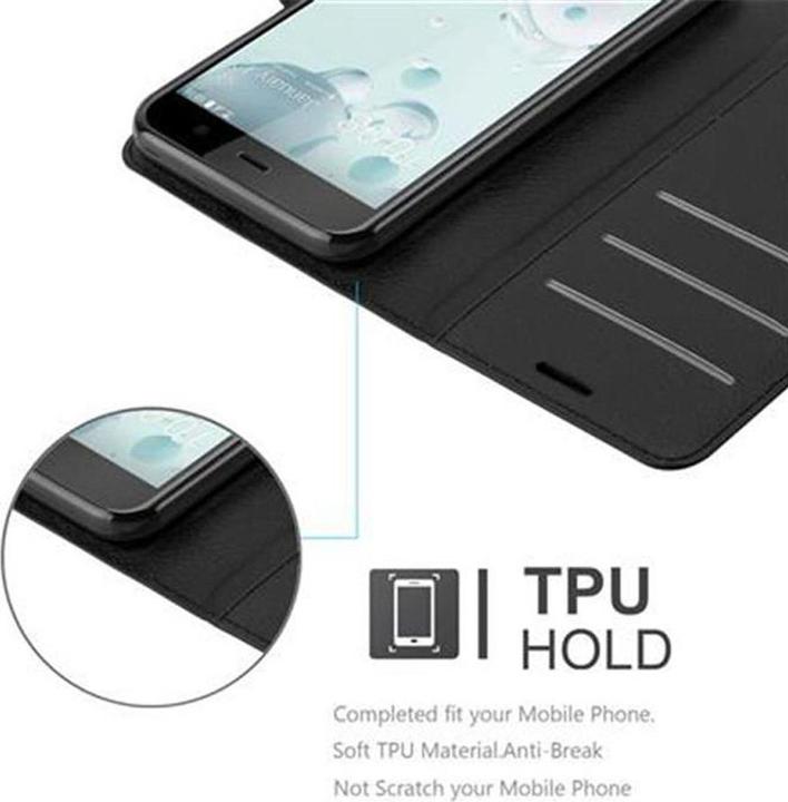 Produktbild Cadorabo Book mit Standfunktion Cover (HTC U Play)