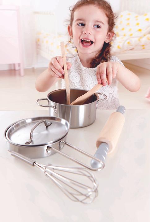 Actual product image Hape Cooking set