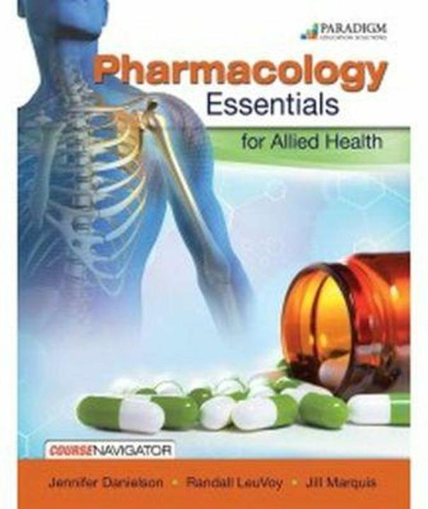 Image du produit Pharmacology Essentials for Allied Health (Anglais, Jill Marquis, Jennifer Danielson, Randall LeuVoy, 2016)