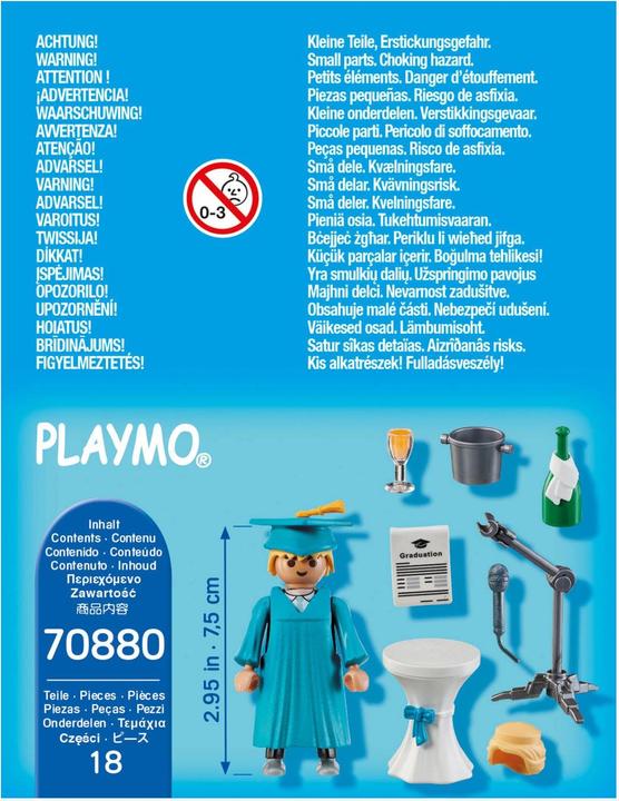 Produktbild Playmobil Abschlussparty (70880)