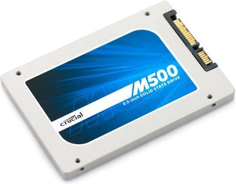 Produktbild Crucial M500 (480 GB, 2.5")