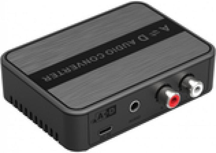 Image du produit Techly Convertisseur audio bidirectionnel numérique vers analogique / analogique vers numérique (0.06 m)