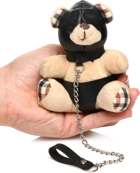 Actual product image Master Series Hooded Teddy Bear Keychain
