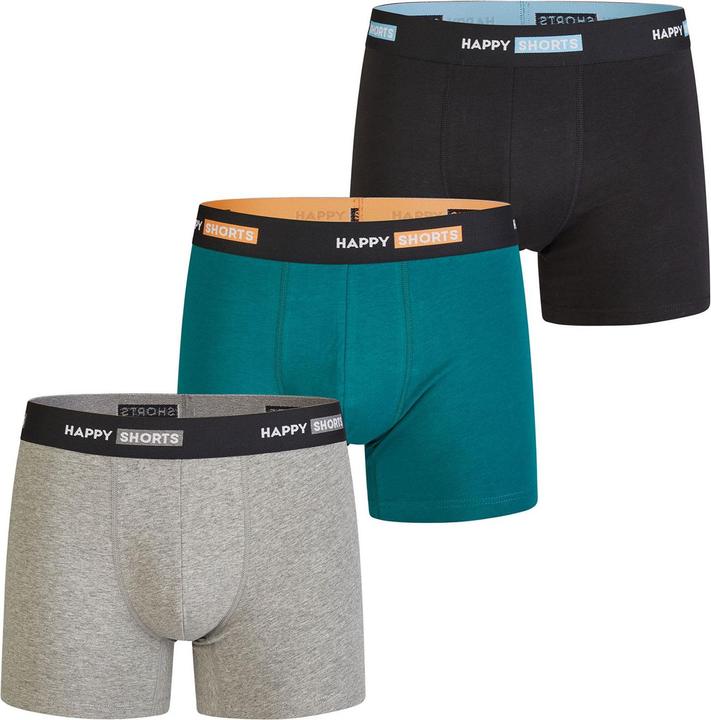 Happy shorts Retro Boxer Jersey (M, 3er Pack)