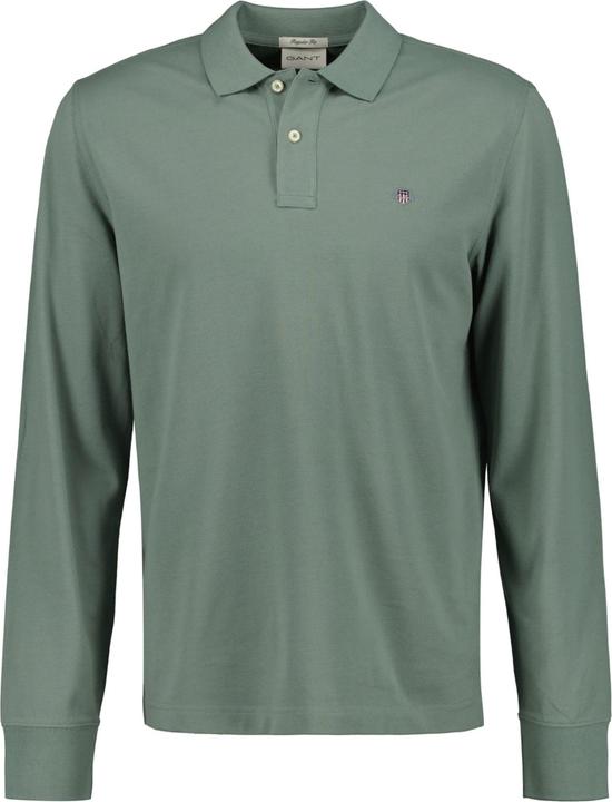GANT Regular Shield Longsleeve Pique Rugger (L)