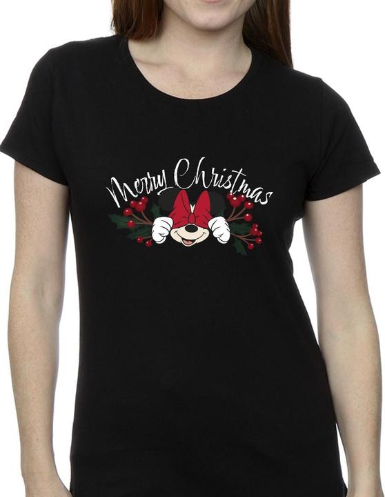 Produktbild Disney Minnie Mouse Christmas Holly TShirt (M)