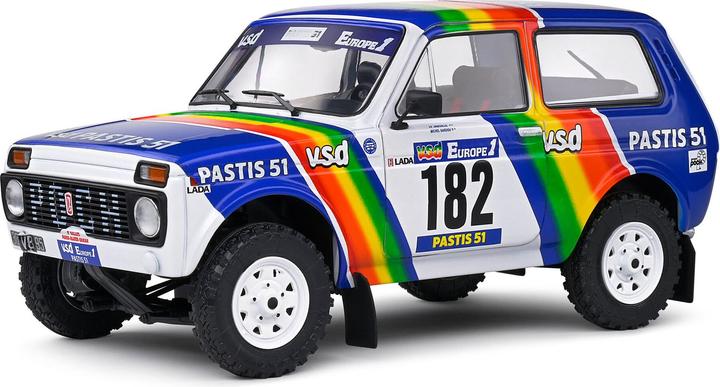 Produktbild Solido 1:18 Lada Niva Paris-Dakar #182 weiss