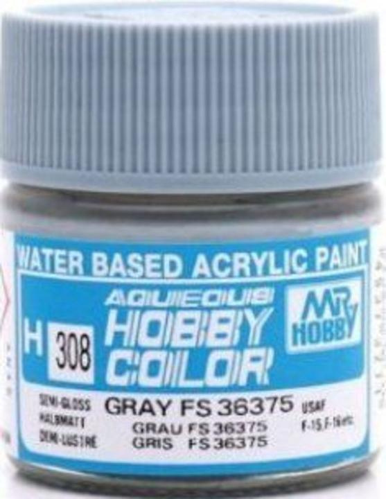 Image du produit Mr.Hobby Mr Hobby -Gunze Aqueous Hobby Colors (10 ml) Gray FS 36375