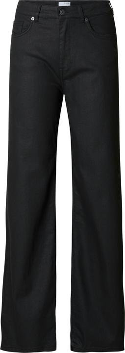 Selected Femme Beschichtete Wide Fit Jeans
