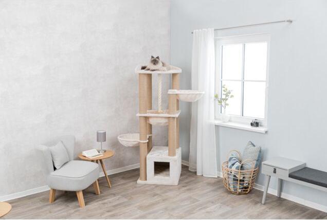 Image du produit Trixie Arbre à chat XXL Elia (172 cm, Crème)