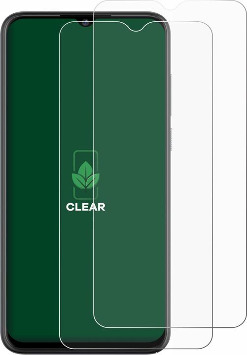 Productafbeelding ScreenLeaf Beschermfolie duurzame beeldschermbescherming Beeldschermbeschermfolie Helder Transparant (2 Stuk, ZTE Blade A53 Pro)