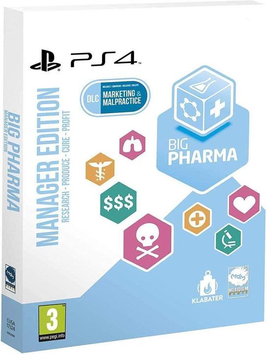 Immagine prodotto Positech Big Pharma (PS4, Multilingue)