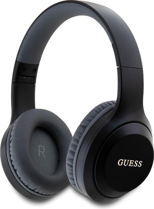 Guess Classic Silver Logo Bluetooth Stereo Headphone - black (30 h, Kabellos)