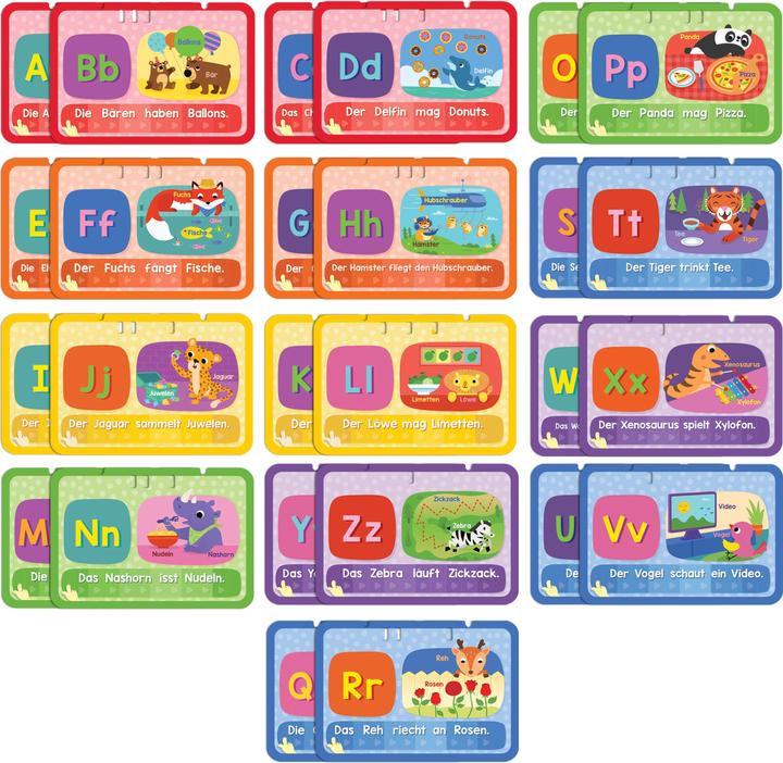 Actual product image VTech ABC-Lernkartenspass (German)
