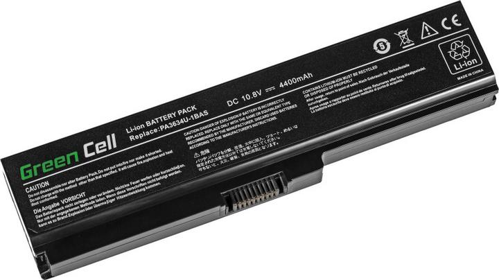 Actual product image GreenCell Battery for Toshiba Satellite A660 A665 L650 L650D L655 L670 L670D PA3634U-1BRS (6 Cells, 4400 mAh)