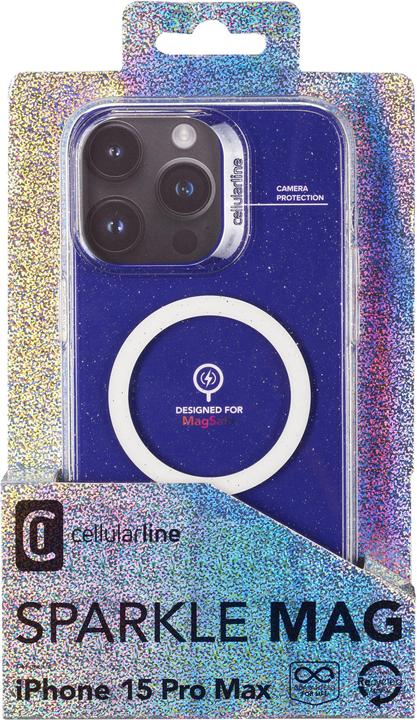 Produktbild Cellularline Sparkle Mag (Apple iPhone 15 Pro Max)