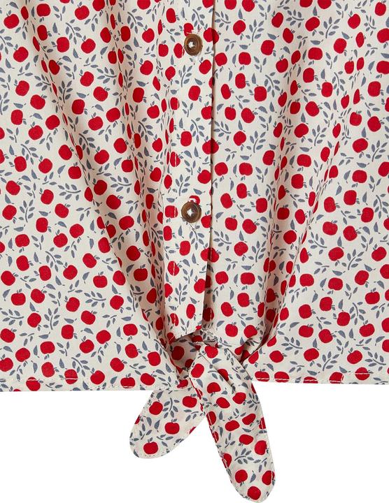 Image du produit Vertbaudet Mädchen Musselinbluse zum Binden (146)