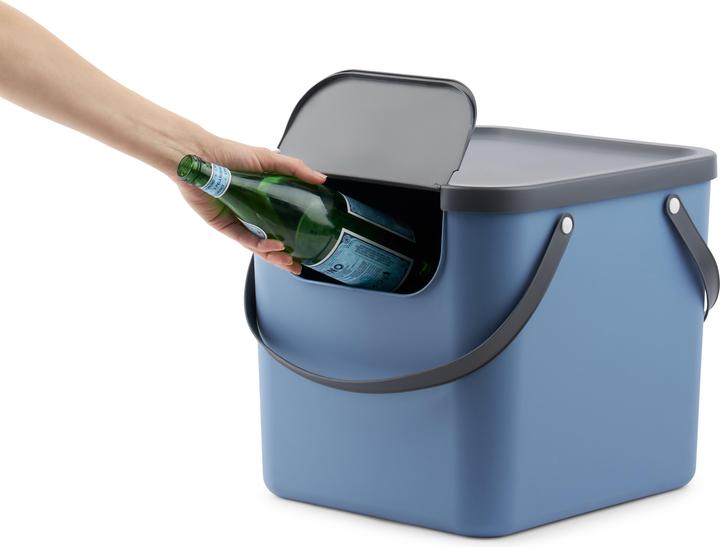 Actual product image Rotho Albula 40 l recycling bin, blue (40 l)