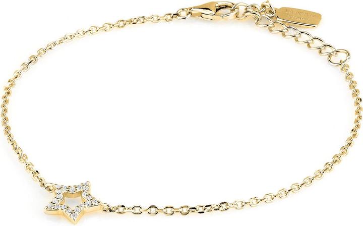 Produktbild La Petite Story Gold-plated star bracelet Silver LPS05AWV28 (19 cm, Silber 925)