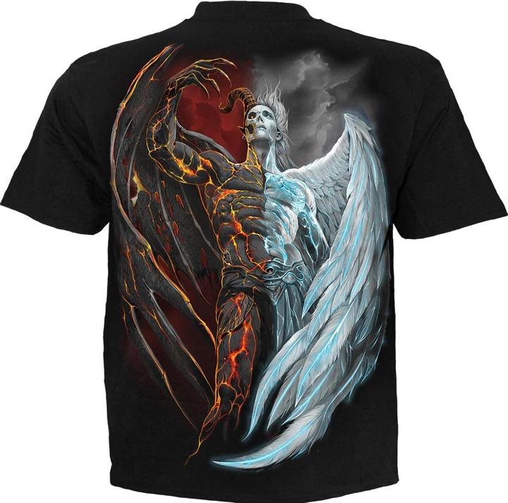 Actual product image Spiral Unisex Adult Divided Soul T-Shirt (S)
